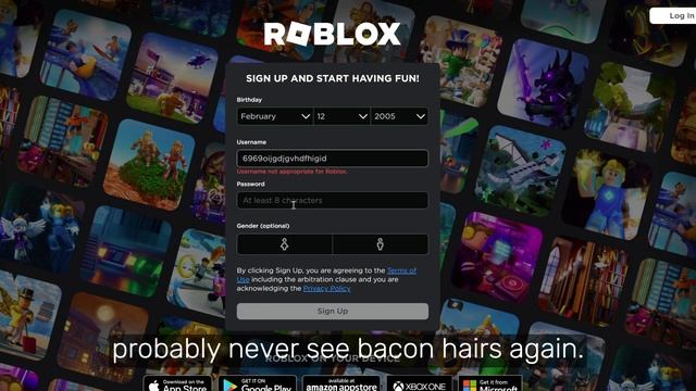 Roblox REMOVED Bacon Hairs! смотреть онлайн