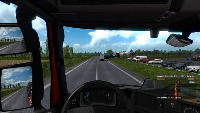 Euro Truck Simulator 2 / Выехал на железную дорогу / Renault Trucks T Range 2400 л.с смотреть онлайн