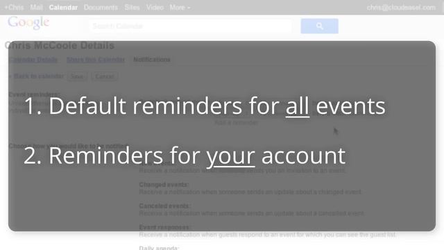 Google Calendar Notifications and Reminders смотреть онлайн
