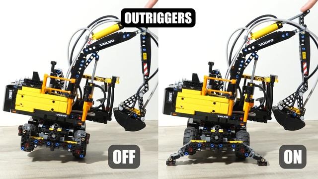 LEGO 42053 Review | LEGO Volvo EW160E Excavator | Review 42053 LEGO Technic 2016 Pneumatic смотреть онлайн