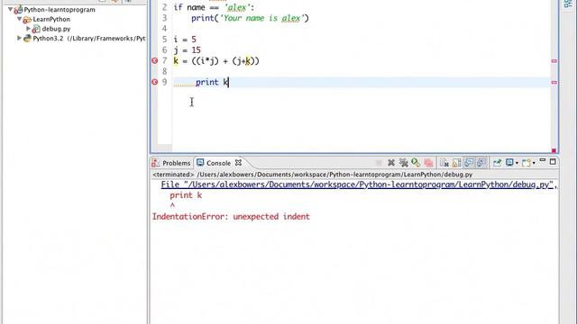 [Python for beginners ] Dealing with Syntax Errors смотреть онлайн