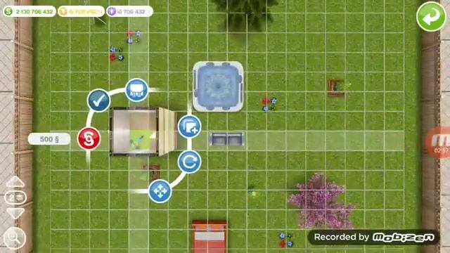 Как повернуть мебель на 45 градусов/sims freeplay смотреть онлайн