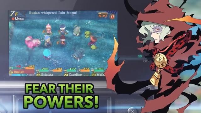 Etrian Mystery Dungeon: Hexer and Mystery Box! смотреть онлайн