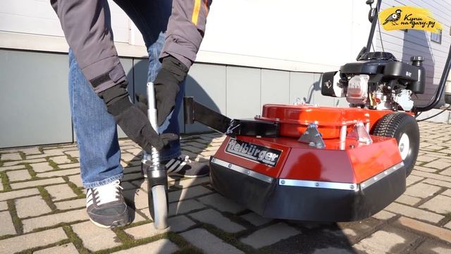 Подметальная машина Tielbuerger TW50x — ОБЗОР и ТЕСТ-ДРАЙВ! ?