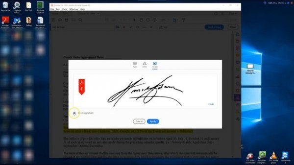 How to Sign PDF File In Adobe Acrobat Reader