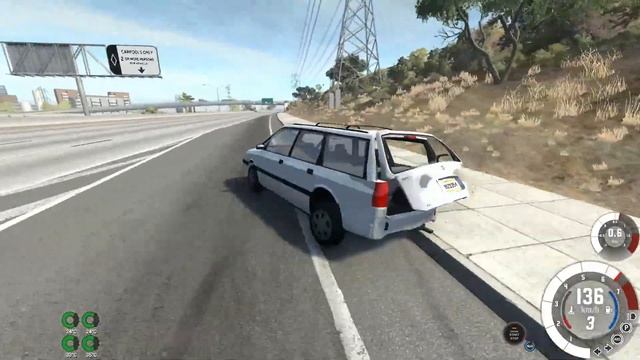 АРАБСКИЙ ДРИФТ В БИМНЖ НА РУЛЕ(BeamNG drive) смотреть онлайн