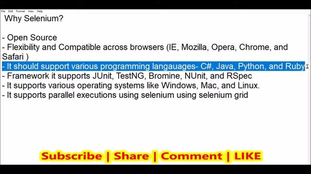 why selenium over other automation tools for web automation testing | testingshala | benefits смотреть онлайн