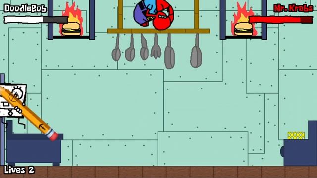 DoodleBob and the Magic Pencil DX Doodler's Cut - Level 4: Mr Krabs смотреть онлайн