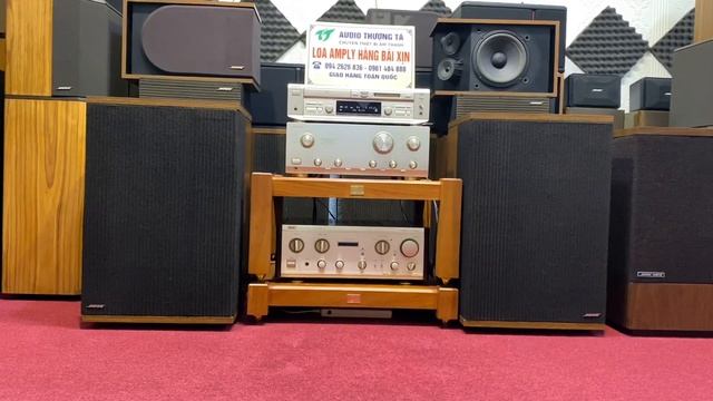 MƯA KHUYA HẮT HIU - TUẤN VŨ ,BOSE 501/4 CÙNG SANSUI 607NRA смотреть онлайн
