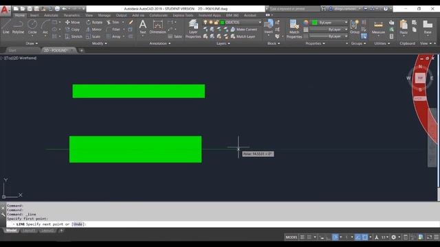 AutoCAD 2D - Comando POLYLINE смотреть онлайн