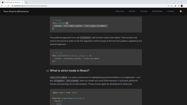 React Interview Questions #03 смотреть онлайн