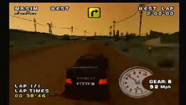 Need For Speed V Rally 2 PS1: Australia Stage 4 смотреть онлайн