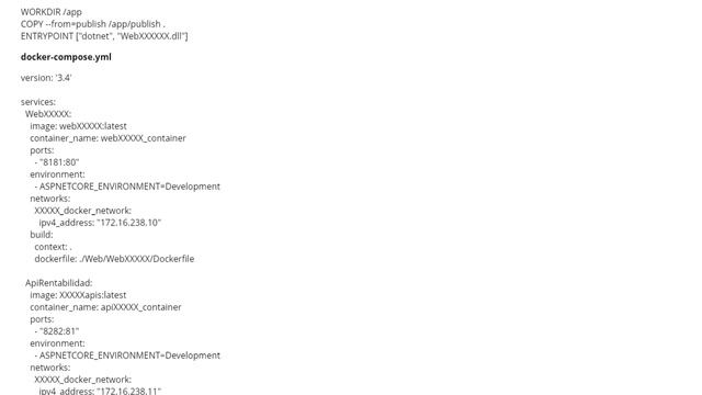 deploy web and api with docker compose NET 6 (1 answer) смотреть онлайн