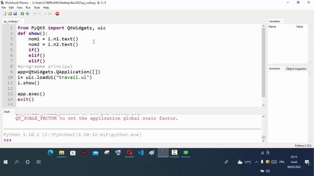 Bac 2022 Pratique Informatique : Les ABC de Python - Exercice 2 смотреть онлайн