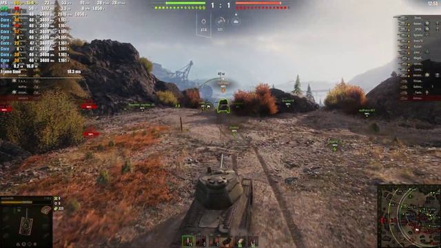 Intel Xeon E5 2643 + Gtx 1050 ti World of Tanks Ультра смотреть онлайн