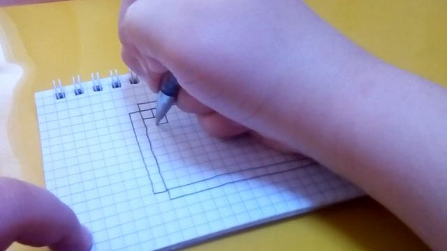 как нарисовать конверт по клеточкам смотреть онлайн