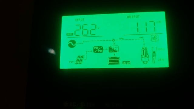 Работа инвертора при переменной нагрузки в гибридном и автономном режиме смотреть онлайн