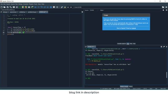 Math operation in tensorflow 2 x смотреть онлайн