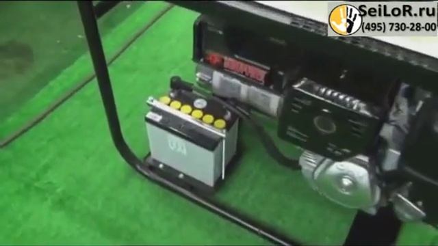 Europower EP 7000 (Honda) - Бензиновая электростанция на 6 кВт смотреть онлайн