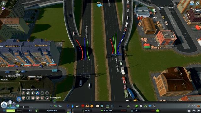 Cities Skylines - How To Use Traffic Manager President Edition смотреть онлайн