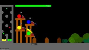 Defense Zombie 05 - Marble Race in Algodoo