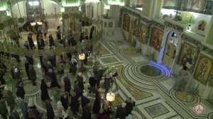 Всенощное бдение 14 февраля 2023 года, Сретенский монастырь, г. Москва