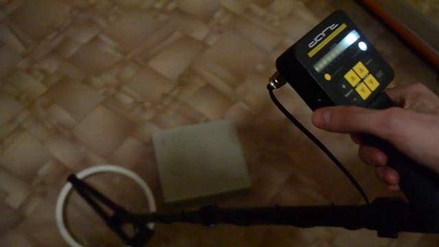 Металлоискатель Дарт Ф200, железо, тестирование, черный металл смотреть онлайн