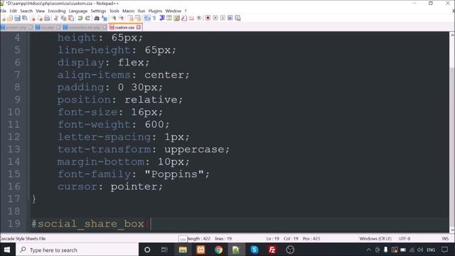 Step by step create an eCommerce website using PHP - Part 26 (Social Media Share) смотреть онлайн