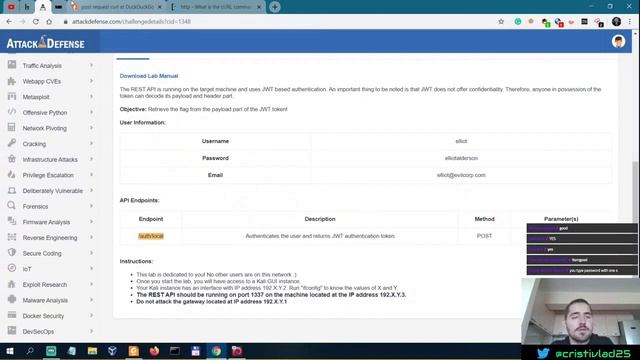 Hands-On Realistic Pentesting - How to Exploit JWT Vulnerabilities смотреть онлайн