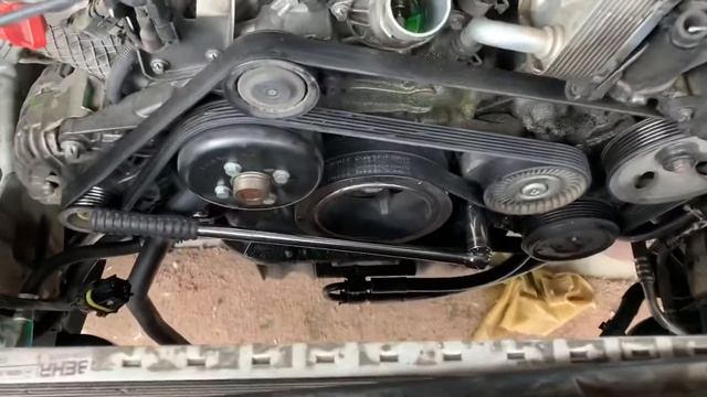 ML500 Serpentine Belt Removal Information 2006 Mercedes Benz ML 500 W164 W 164 DIY смотреть онлайн