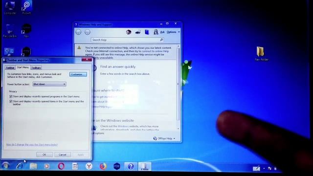 How to stop showing Windows help and support pop-up in windows 7 | disable window help and support смотреть онлайн