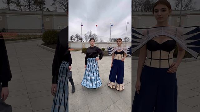 Коллекция одежды вдохновлённая советской архитектурой