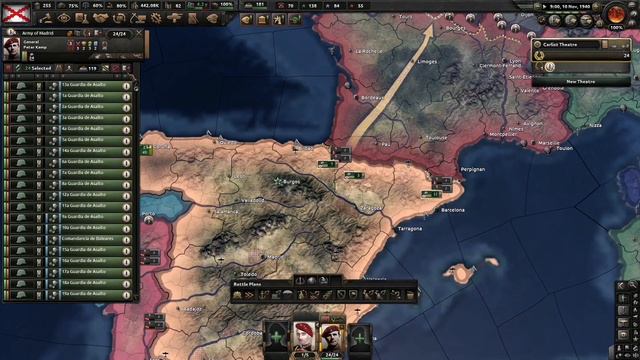 CARLIST CRUSADE AGAINST SYNDICALISM - Spain Kaiserredux KRX Hoi4 Hearts Of Iron IV