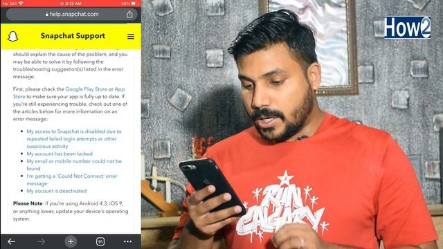 Snapchat Login Problem | How To Fix Snapchat Support Code C14A  | Something Went Wrong Snapchat