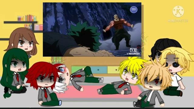 MHA Characters react to Deku vs. Muscular Part 1-2 смотреть онлайн