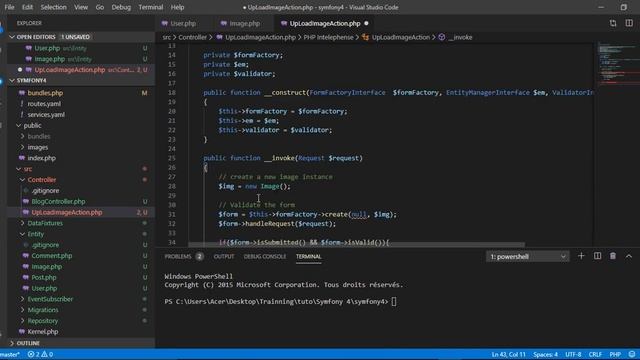 symfony ep35 configure upload смотреть онлайн