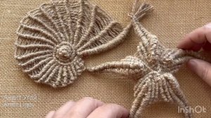 Вяжем плетем ракушку. Ностальгия по лету?️?макраме презентация для всех