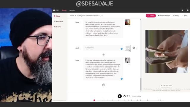 Como hacer videos automatizados para YouTube con Inteligencia Artificial [ ChatGPT + Fliki + Canva смотреть онлайн