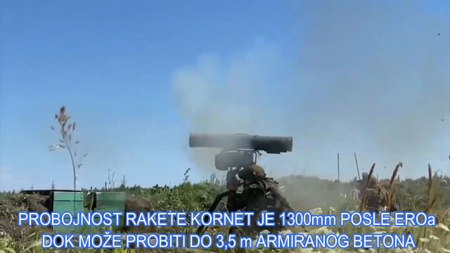 RUSKI SISTEM KORNET-M U VOJSCI SRBIJE | THE RUSSIAN KORNET-M SYSTEM IN THE ARMY OF SERBIA смотреть онлайн