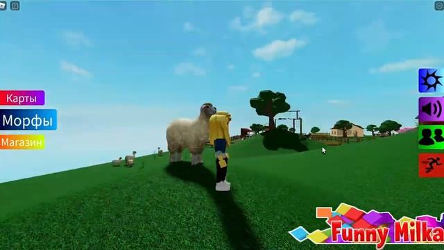 ШЛЁПА ОБНОВЛЕНИЕ ФЕРМА Find The Floppa Morphs Флоппа на ферме Roblox смотреть онлайн