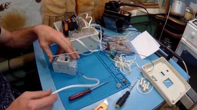 СОБИРАЕМ С НУЛЯ БЛОК ТЕРМОСТАТА/ASSEMBLING THE THERMOSTAT UNIT FROM SCRATCH смотреть онлайн