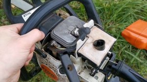 Бензопила не глохнет stihl ms 170/180