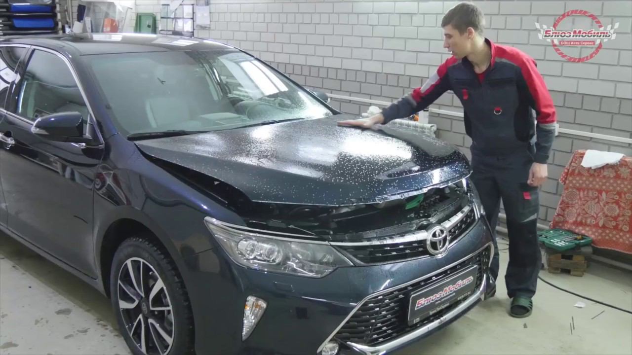 Toyota Сamry Бронирование капота