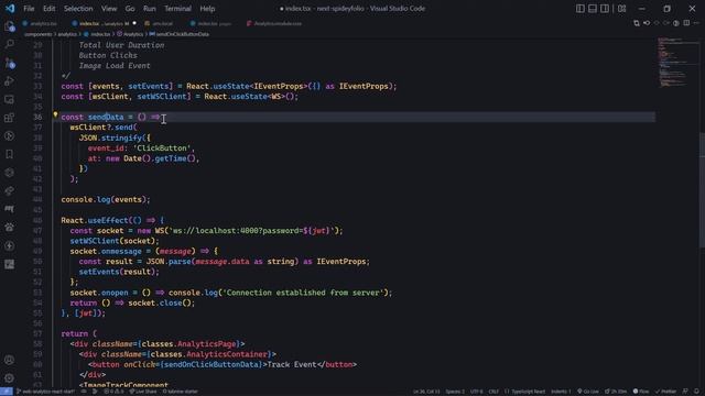 Build a Google Analytics like App using NEXT JS and Web Sockets - Capturing User Events - 07 смотреть онлайн
