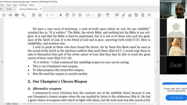Spiritual Warfare - Lesson 3D-4A | How to bring a greater reward смотреть онлайн