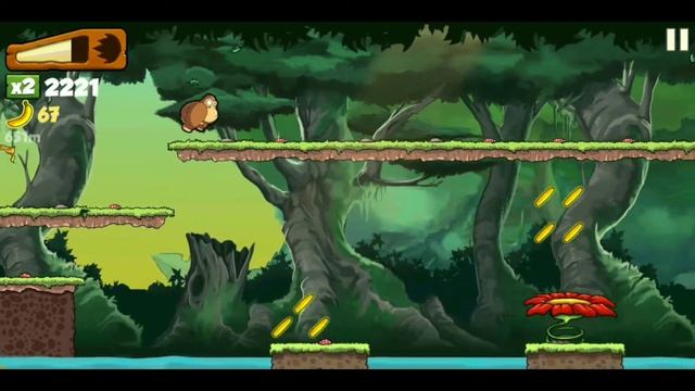 Banana Kong - Gameplay Walkthrough Part 1 - Tutorial (Android, iOS) смотреть онлайн