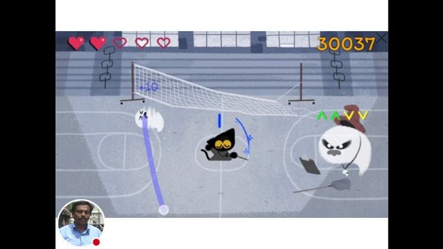 Full Play of Google Doodle Halloween Game. All Five Levels Completed. смотреть онлайн