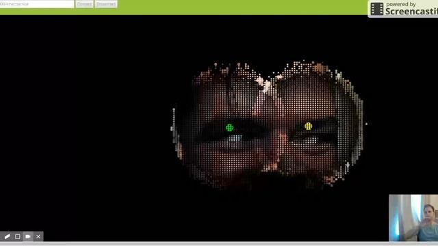Kinect to P5.js sketch via WebSockets (Interactive Galery project) смотреть онлайн