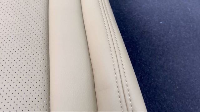 Обивки сидений бежевая кожа Nissan Teana J32 (перетяжка сидений)