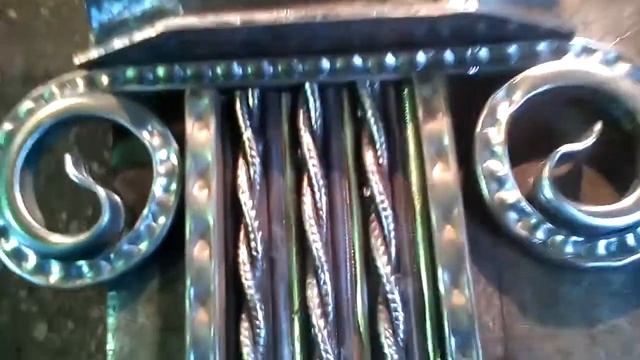 ХУДОЖЕСТВЕННАЯ КОВКА - приёмы исполнения изделий из полосы 2*30 и профтрубы 15*15 смотреть онлайн